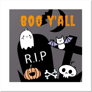 Boo y’ all Posters and Art